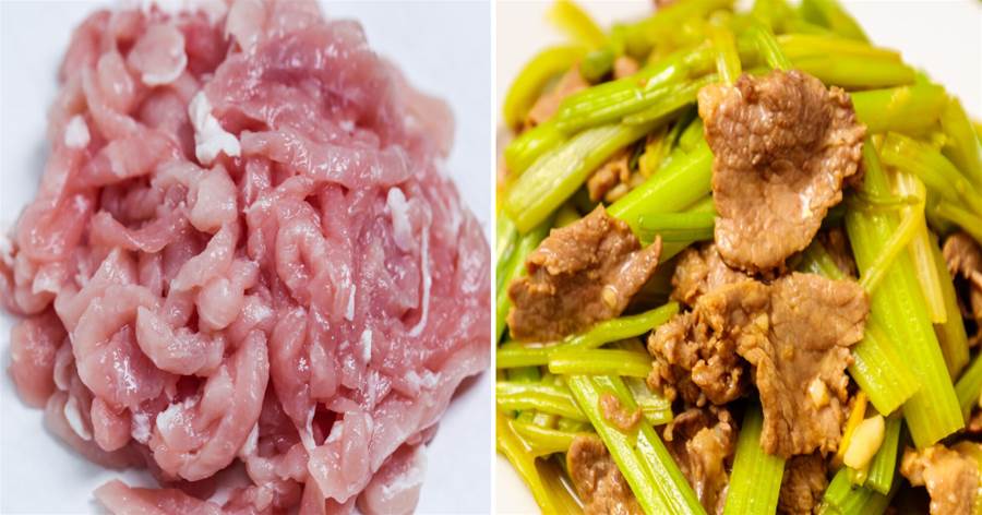 炒豬肉時，瘦肉發柴嚼不動？教你正確做法，吃肉和吃豆腐一樣嫩滑